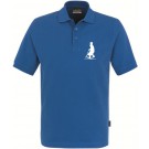 Hakro Unisex Poloshirt Brustdruck Rabbi weiss